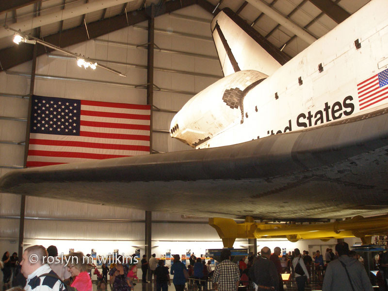 endeavour and flag