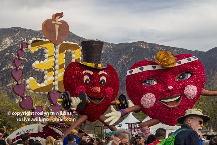 post rose parade floats